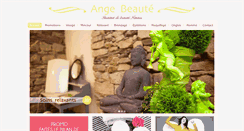 Desktop Screenshot of institutangebeaute.com