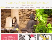 Tablet Screenshot of institutangebeaute.com